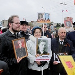 По инициативе Общественной палаты Ивановской области жители региона приняли участие в традиционном шествии «Бессмертного полка»