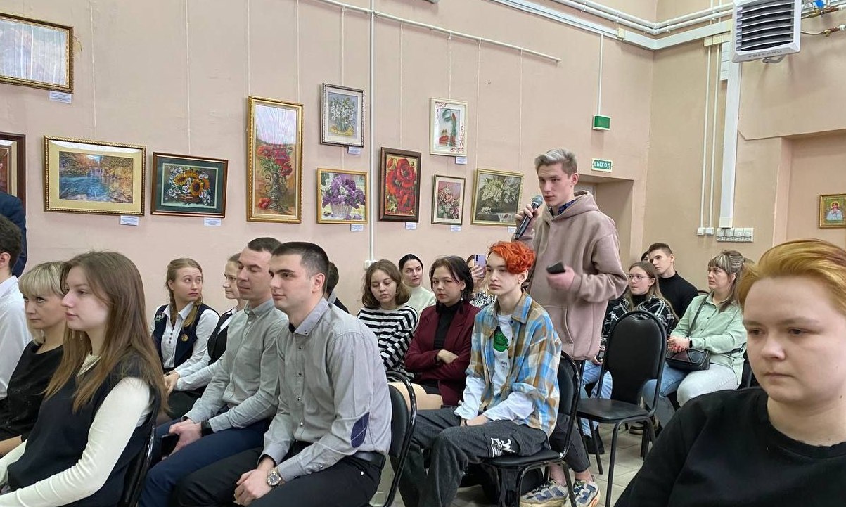 Встреча общественников с активной молодежью Кинешмы