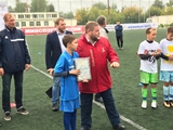 Заместитель председателя Общественной палаты Ивановской области Владимир Смирнов принял участие в церемонии награждения победителей Всероссийского соревнования "Кожаный мяч" среди ребят младшей возрастной группы 2008-2009 годов рождения