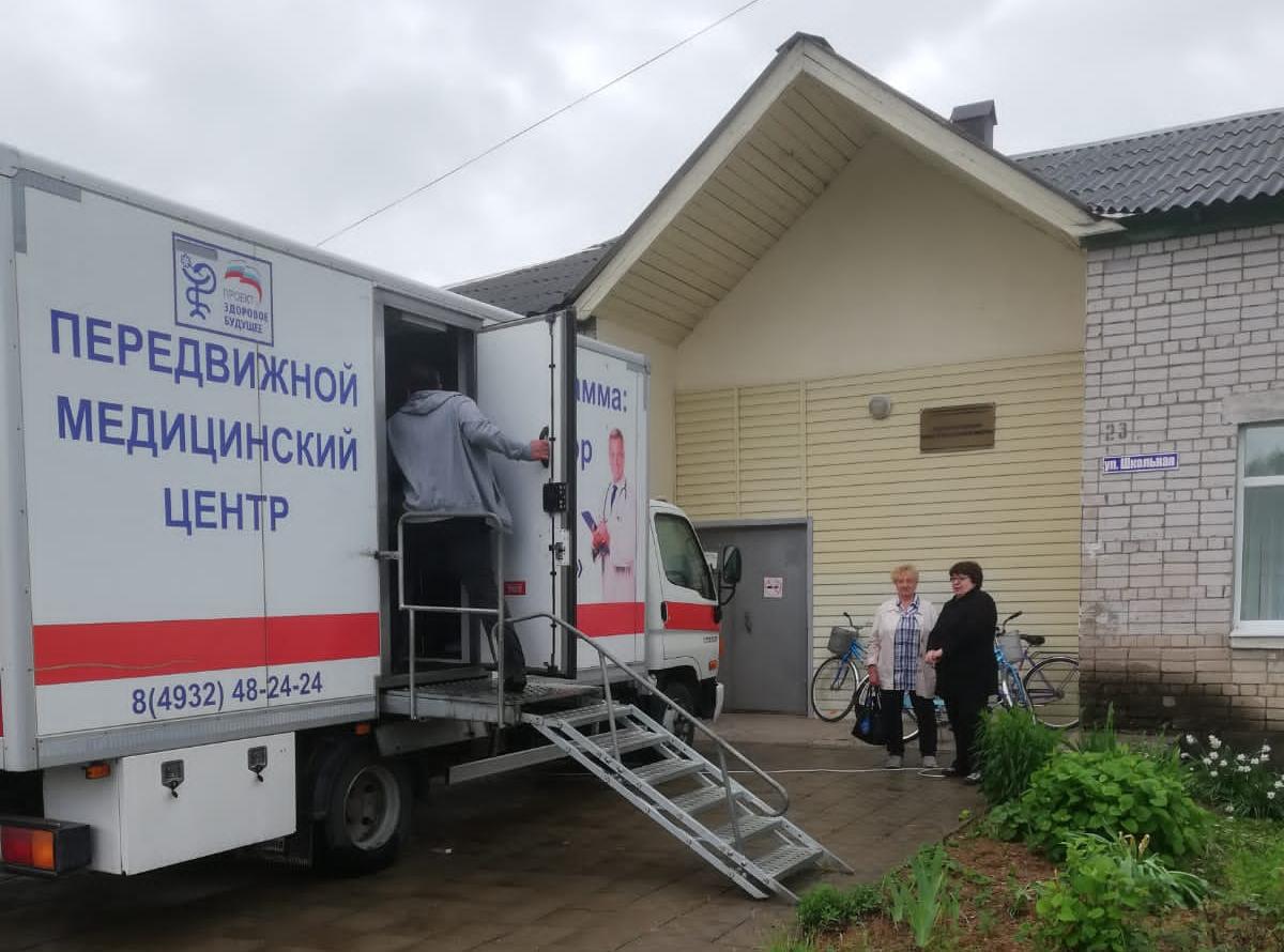 Оказание медицинской помощи в д. Морозово Тейковского района