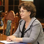 Врио губернатора Ивановской области Станислав Воскресенский  провел встречу с председателем Общественной палаты Ивановской области Мариной Дмитриевой