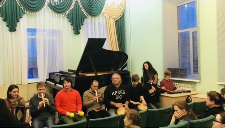 Творческая встреча и мастер-класс с участием инклюзивного оркестра "Антон тут рядом" в рамках Всероссийского фестиваля-форума "Уникальные люди"