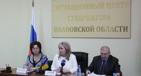 Председатель Общественной палаты Ивановской области Марина Дмитриева приняла участие в пресс-конференции, посвященной подготовке к празднованию Дня Победы