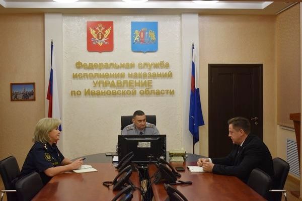 В УФСИН России по Ивановской области состоялась рабочая встреча с новым председателем ОНК.