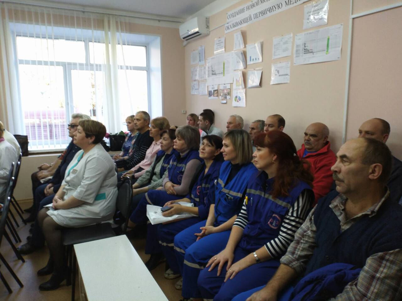 Региональная палата поздравила сотрудников станции скорой медицинской помощи ОБУЗ «Шуйская ЦРБ»