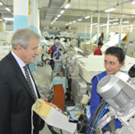 Рабочий визит Юрия Смирнова в Вичугу