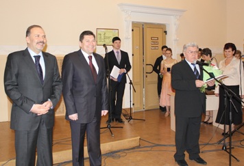 Новогодний губернаторский прием общественности