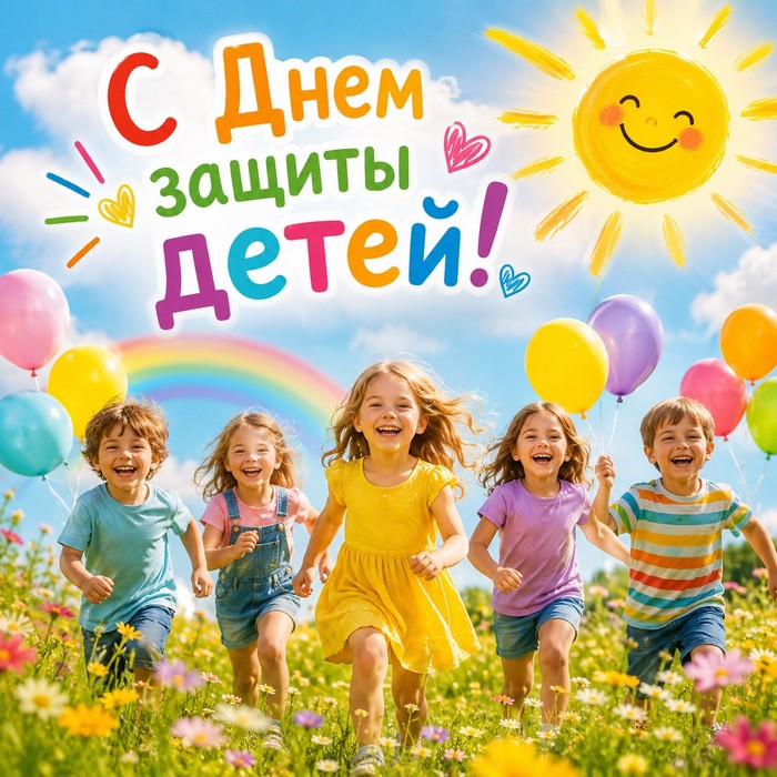 С днем защиты детей