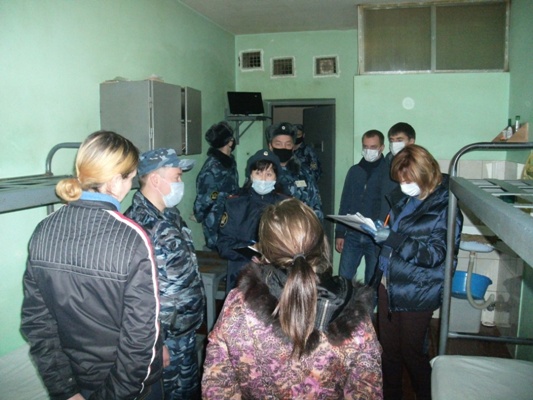 Деятельность следственного изолятора №1 проверили представители общественности