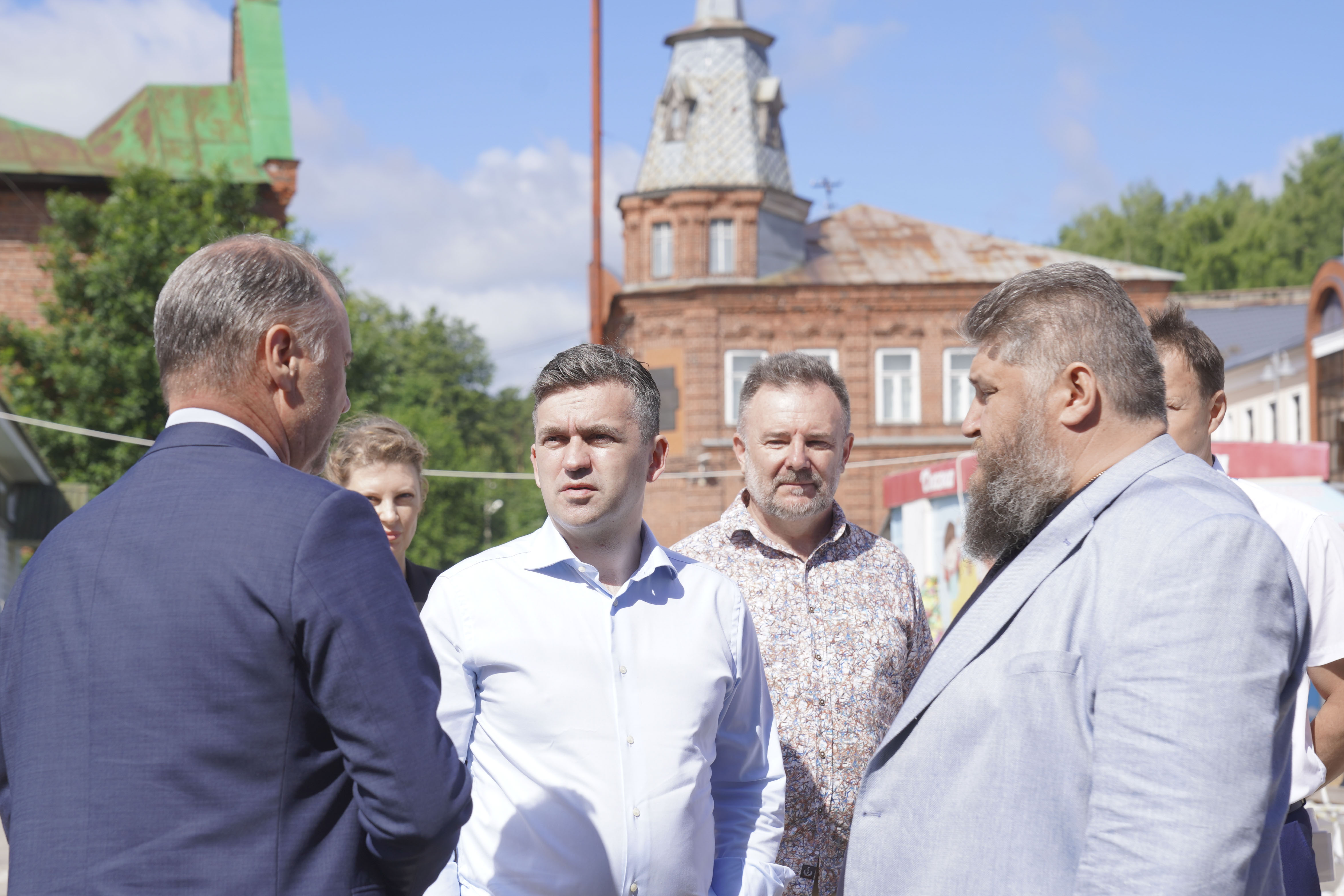 Рабочая поездка в Юрьевец