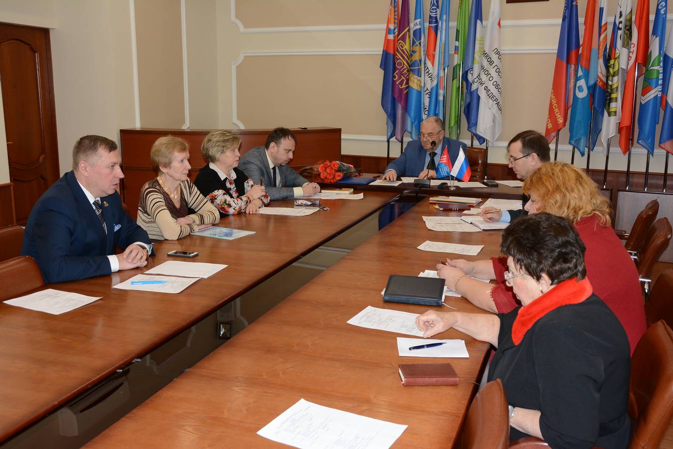 Общественную палату Ивановской области представил Дмитрий Зимин на  совещании Регионального союза «Ивановское областное объединение организаций профсоюзов»