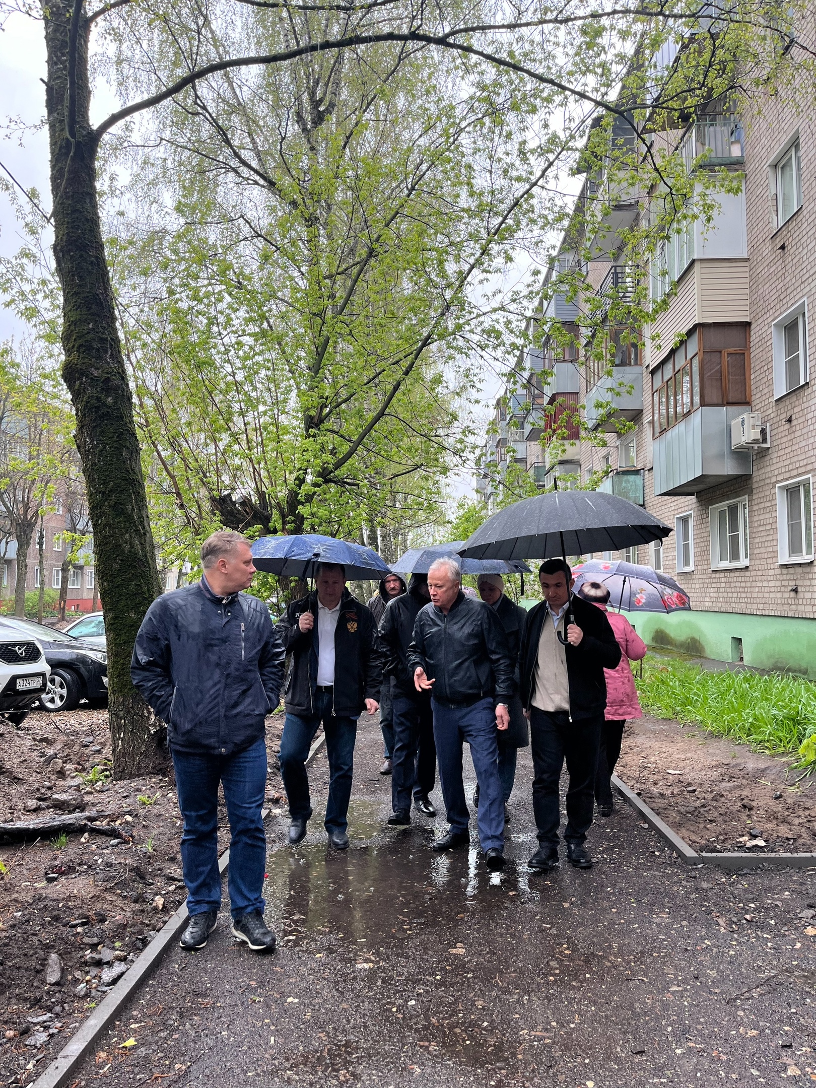 Выездное совещание по ремонту улицы Войкова