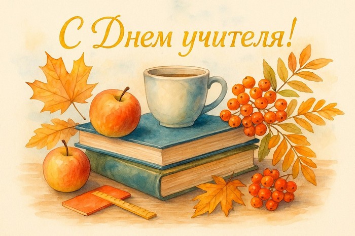 Поздравление с Днем учителя!