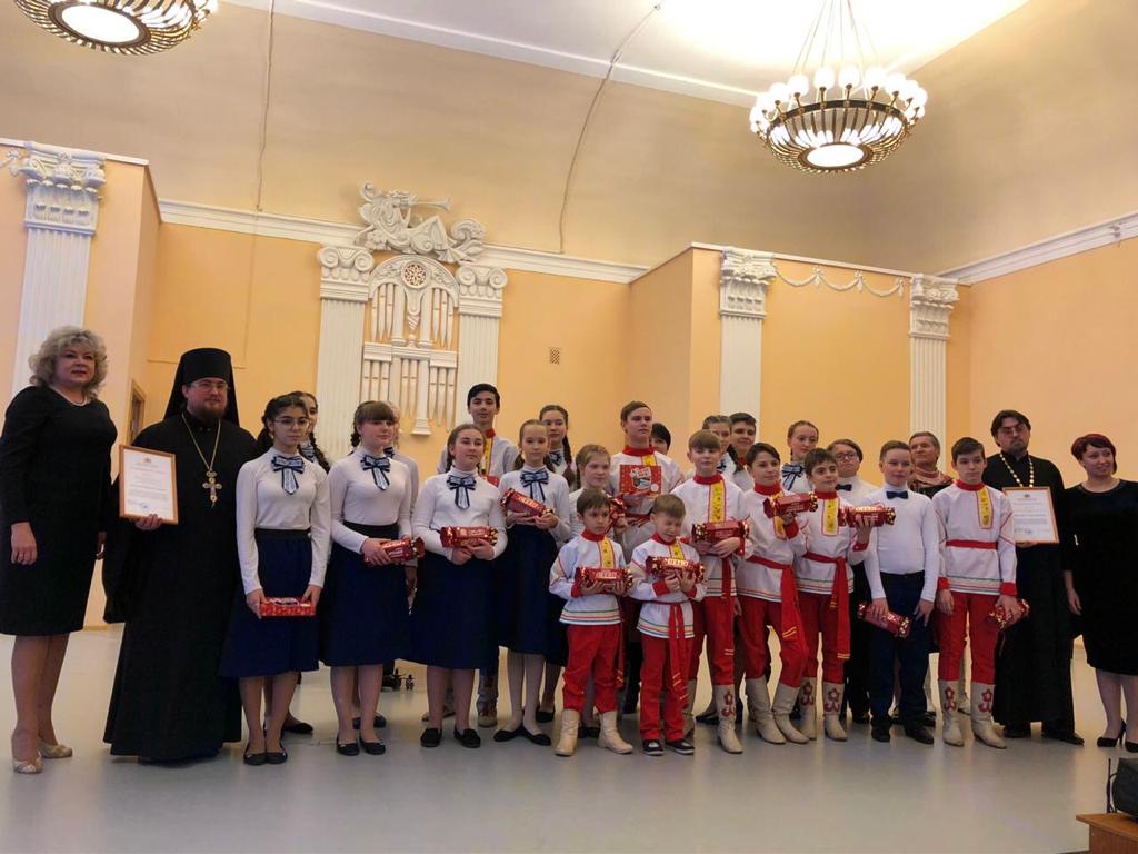 Завершение Фестиваля детского творчества «Рождественский подарок»