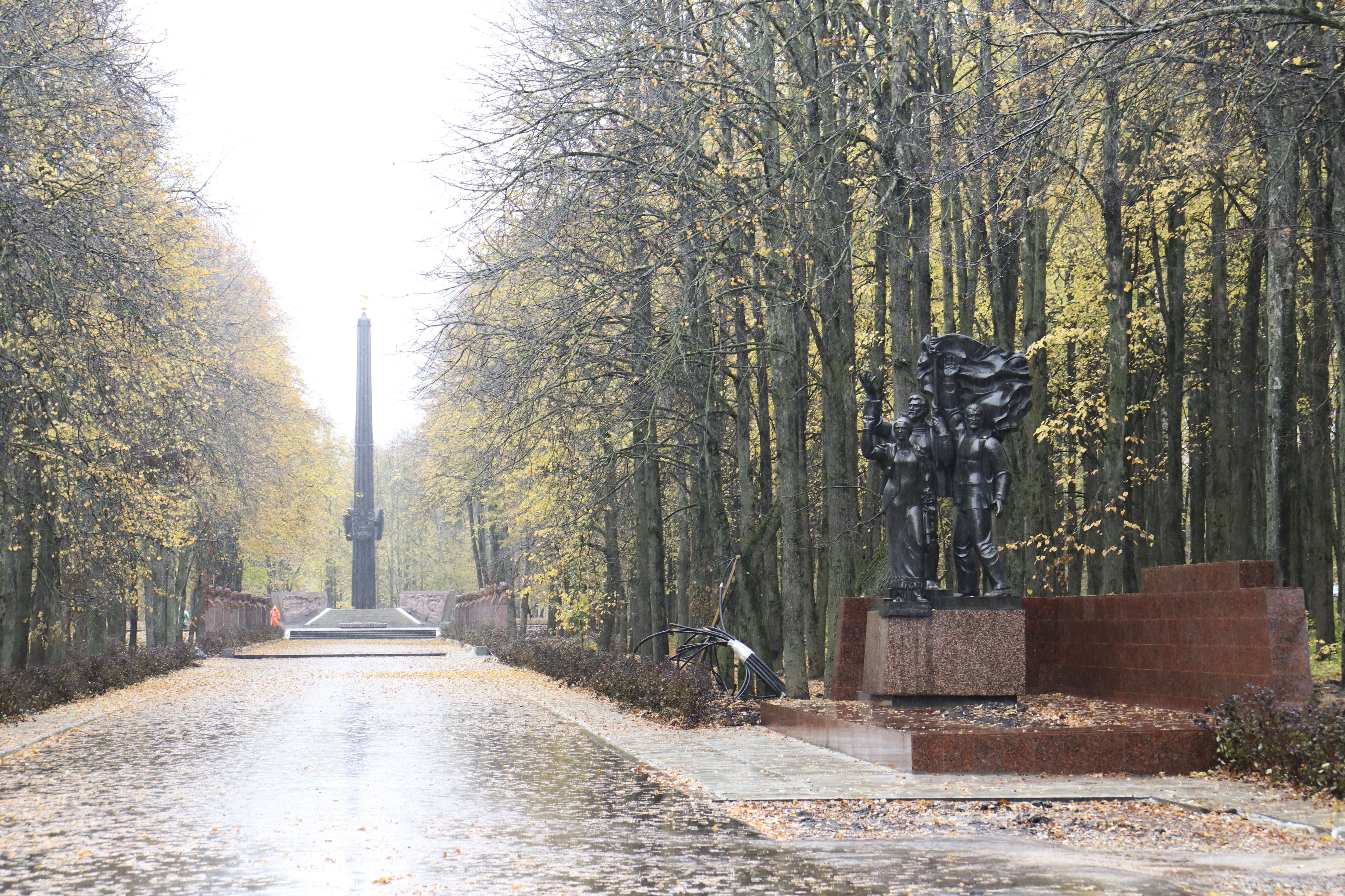 Благоустройство мемориала «Красная Талка»