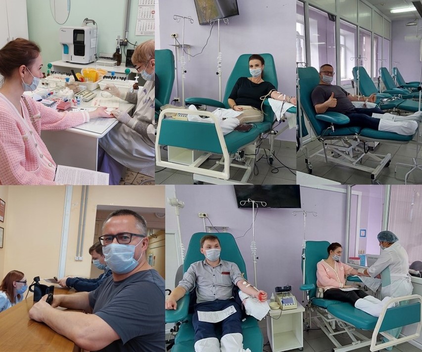 Общественники приняли участие в донорстве крови