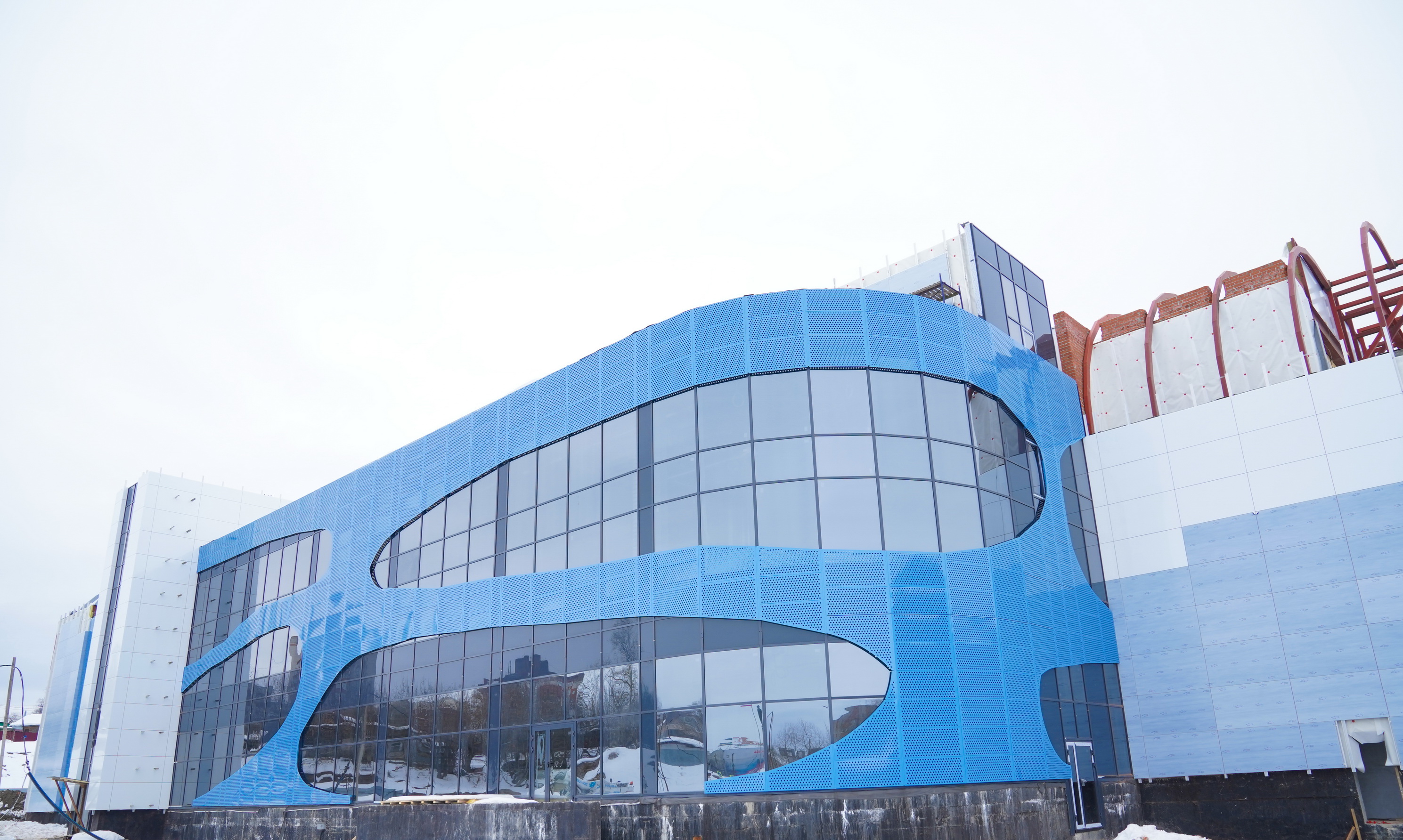 Рабочая поездка во Дворец водных видов спорта